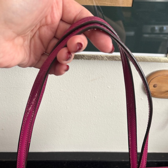 Coach leather bag. - Picture 6 of 13